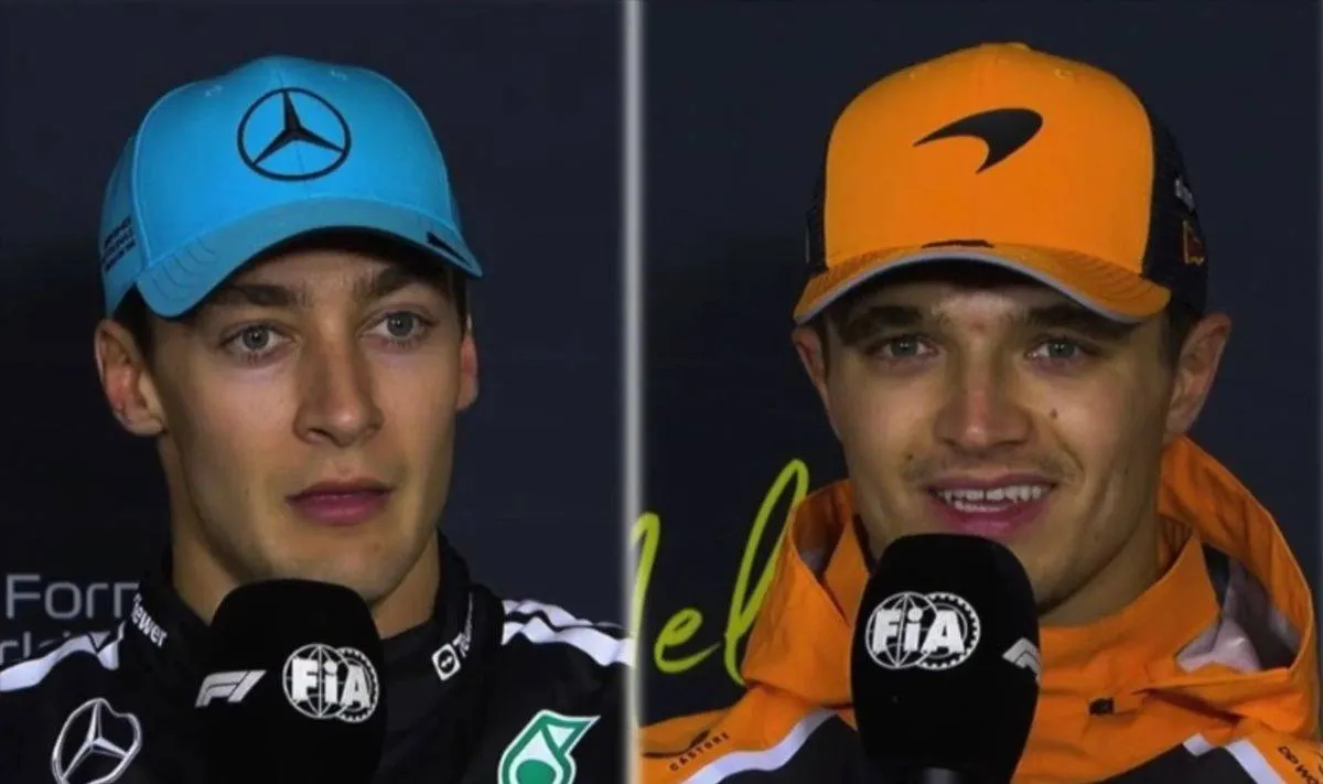 george russell lando norris