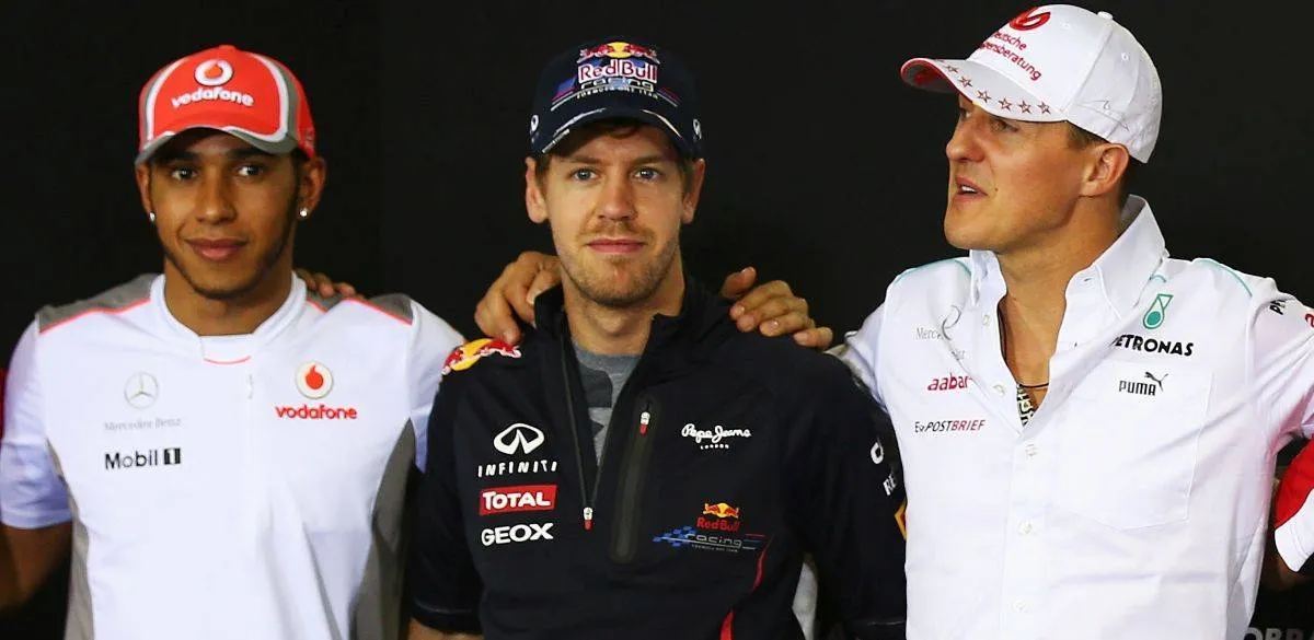 Sebastian Vettel afgør det: Han er den bedste af Hamilton og Schumacher
