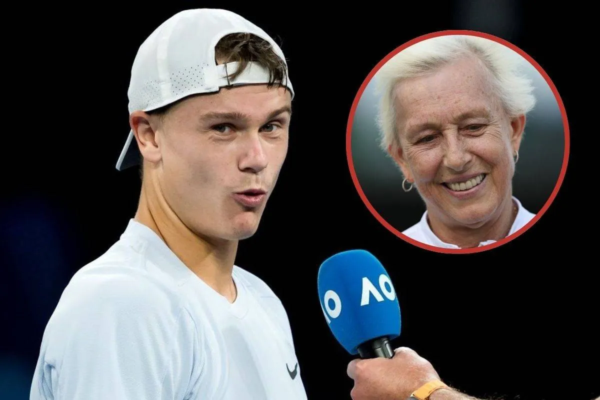 Tennislegende sender morsomt svar til Holger Rune efter kommentar om alder