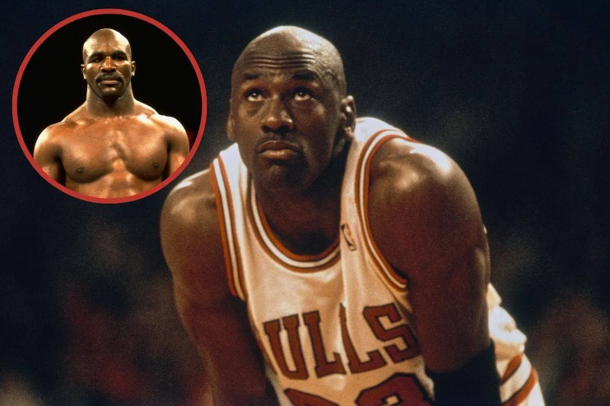 michael jordan evander holyfield
