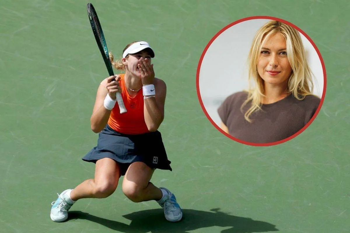 mirra andreeva maria sharapova