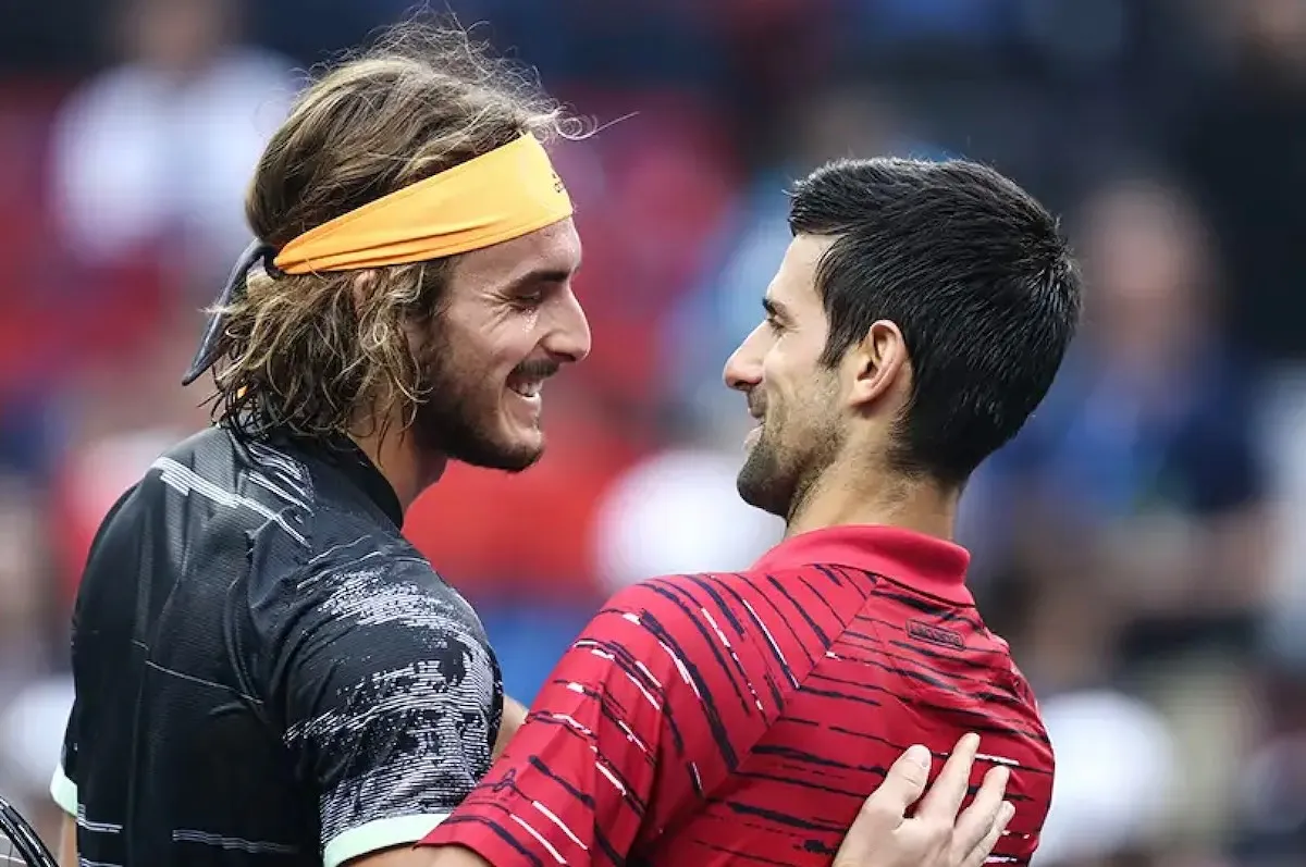 stefanos tsitsipas novak djokovic
