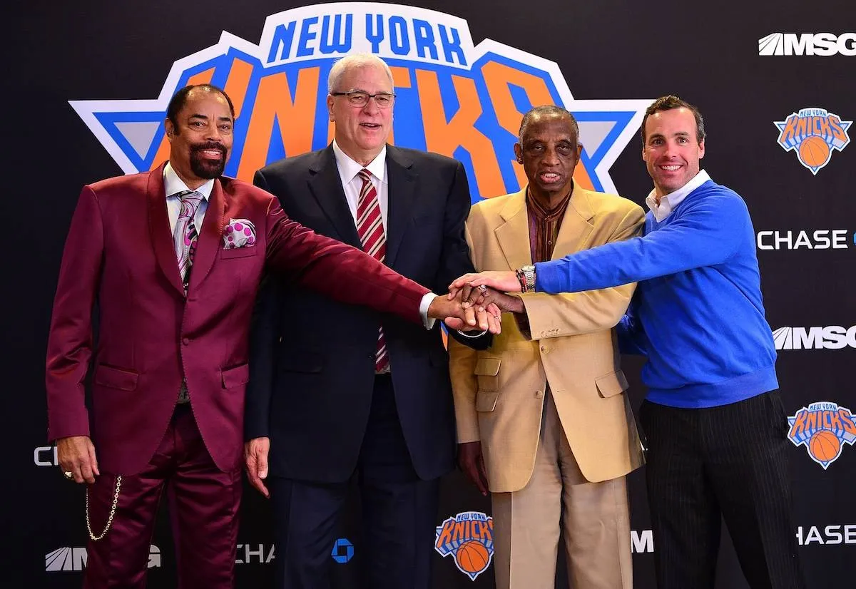 new york knicks walt frazier phil jackson dick barnett