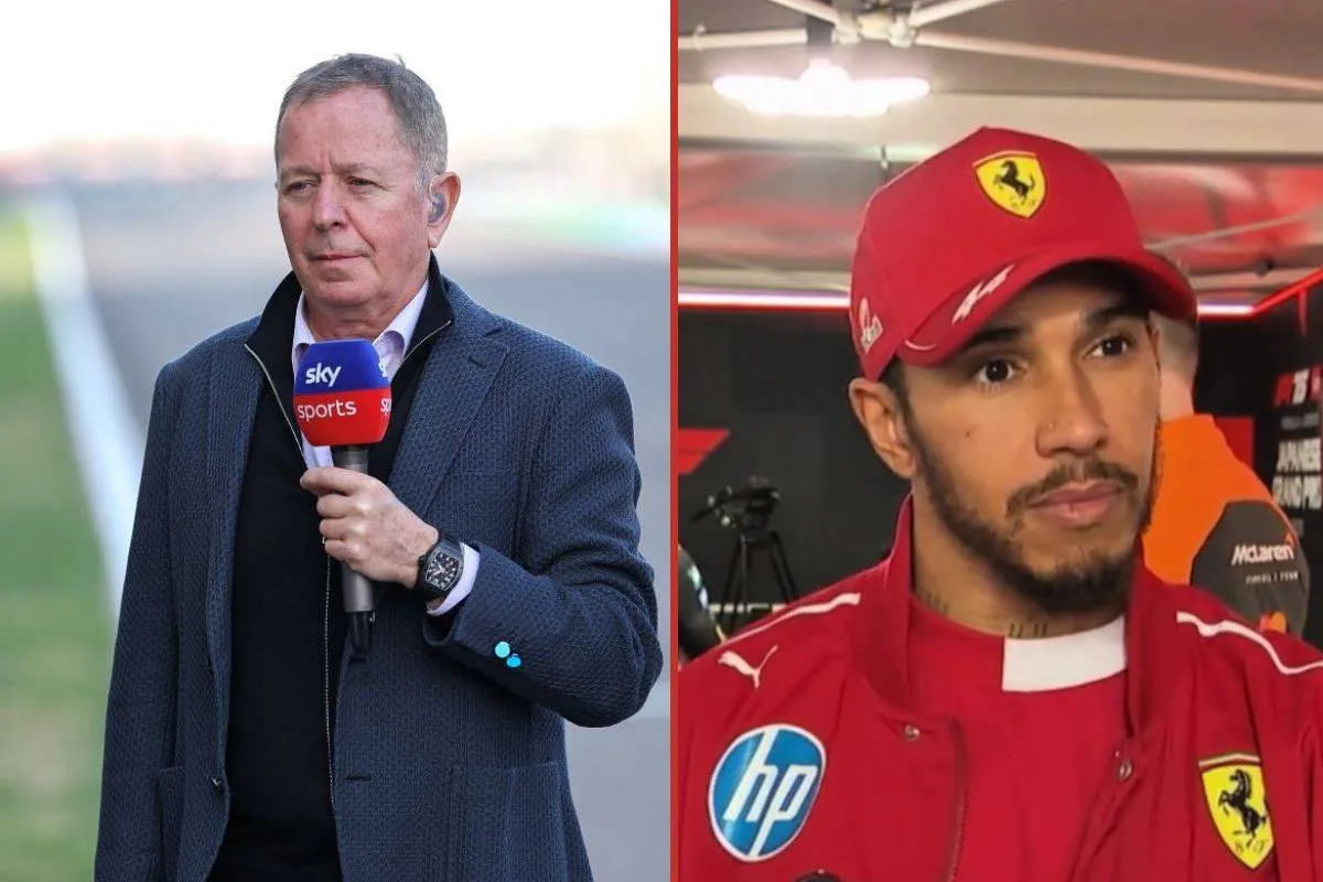 Martin Brundle Lewis Hamilton