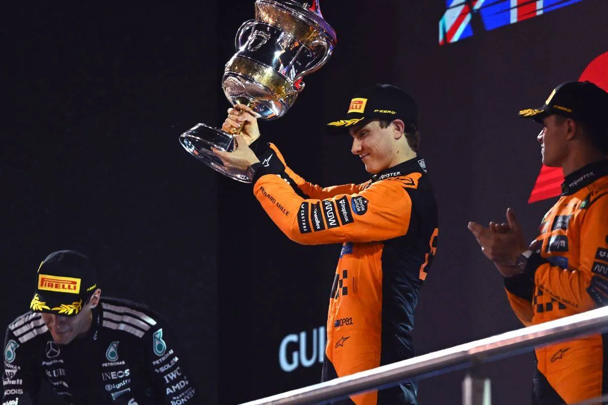 Piastri og Russell i særklasse: Se karaktererne fra Bahrains Grand Prix
