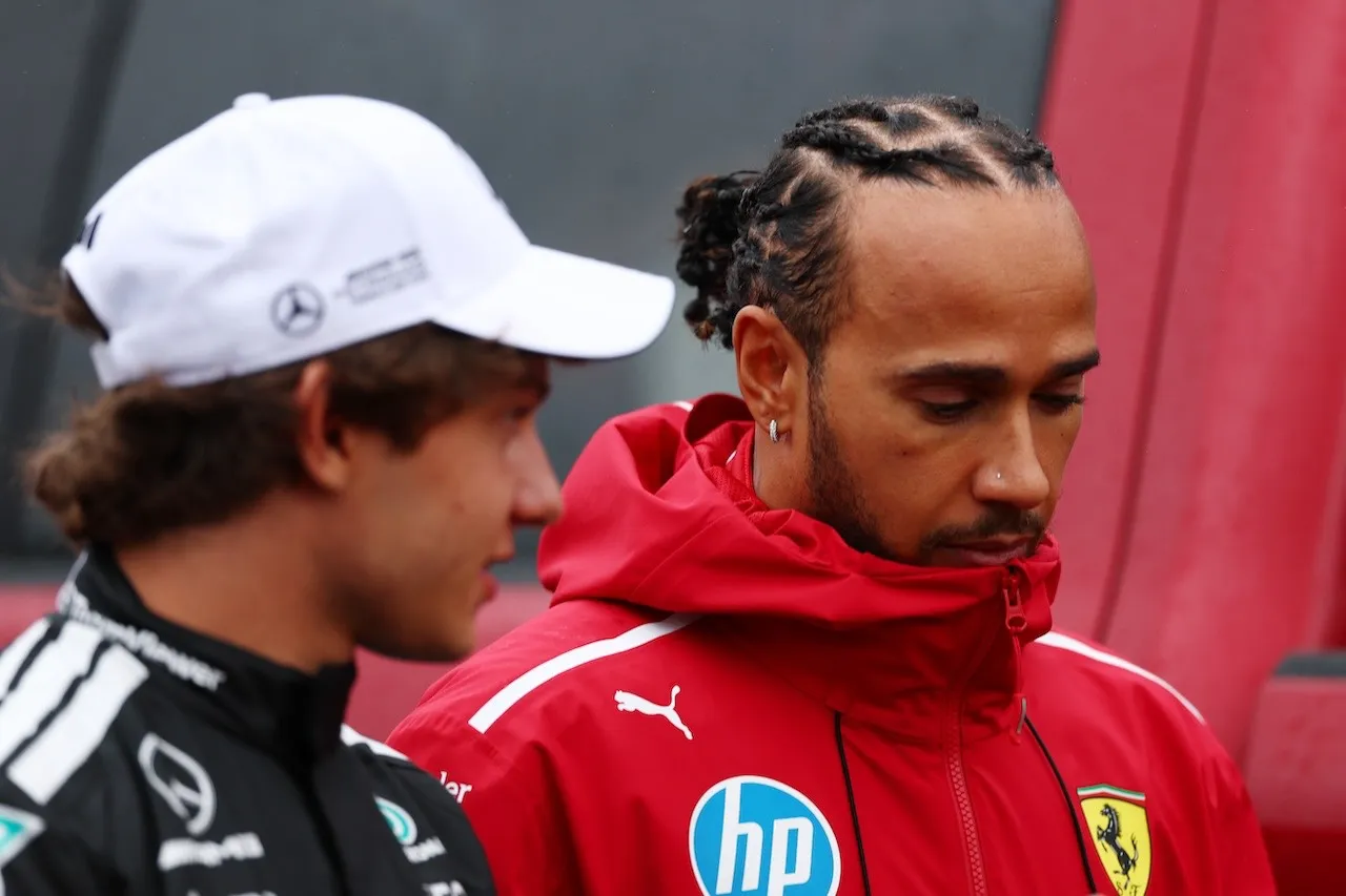 kimi antonelli lewis hamilton