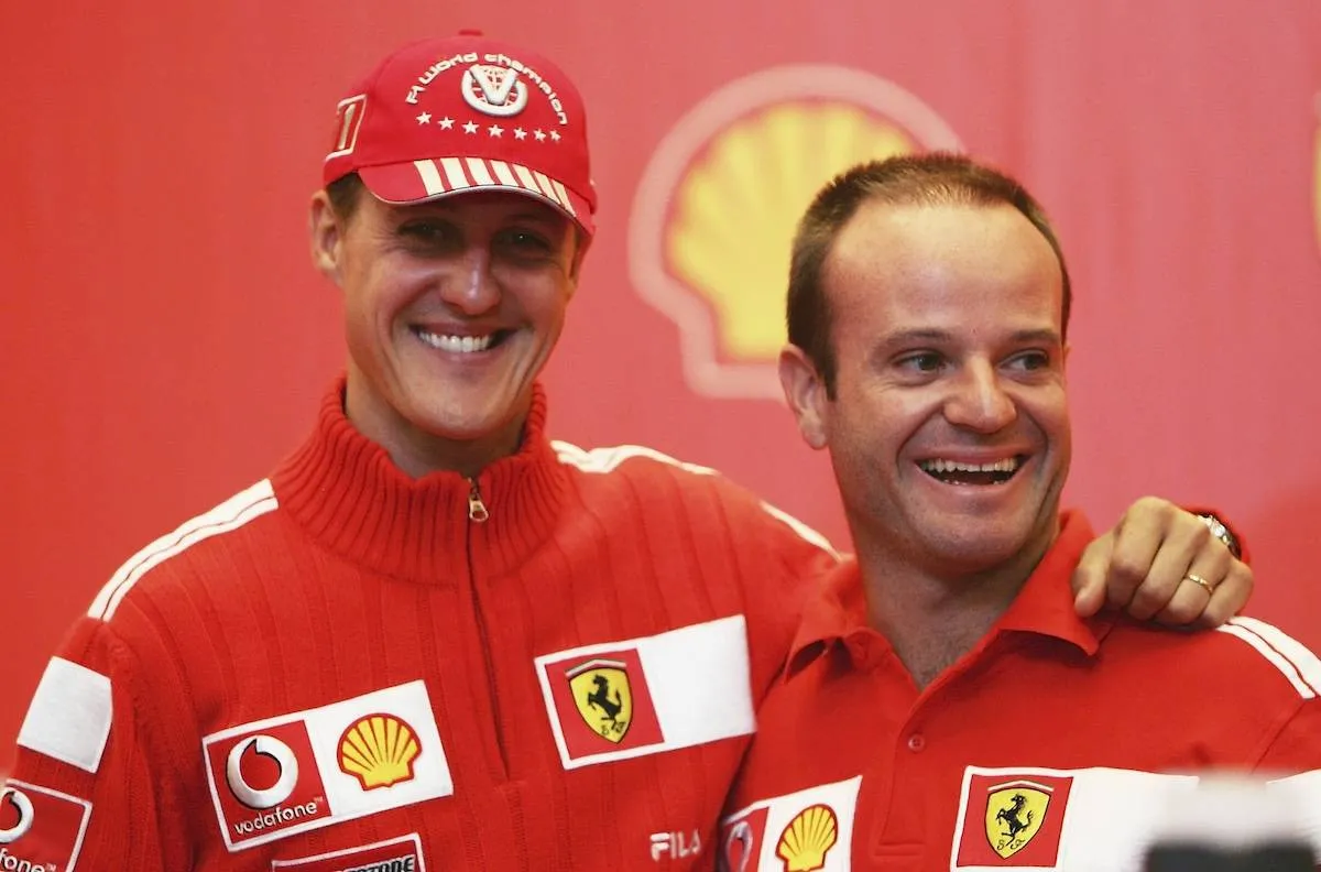 michael schumacher rubens barrichello ferrari