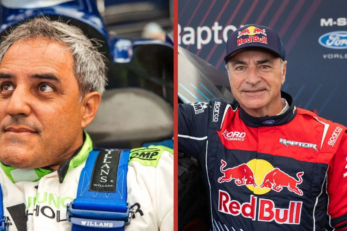 Juan Pablo Montoya Carlos Sainz Sr.