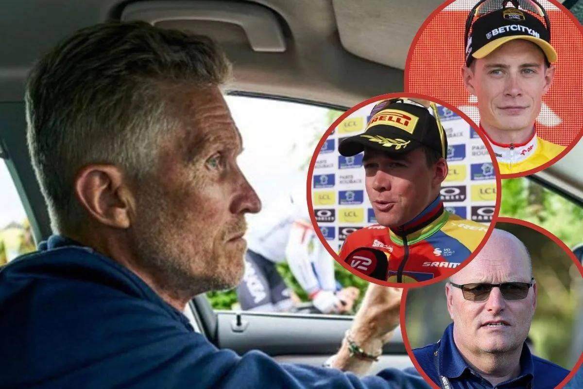 Brian Holm Mads Pedersen Jonas Vingegaard Bjarne Riis