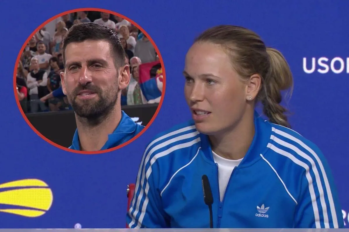 Caroline Wozniacki Novak Djokovic