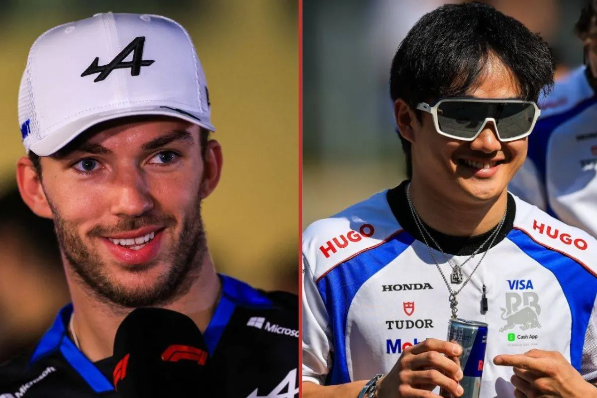 Pierre Gasly Yuki Tsunoda