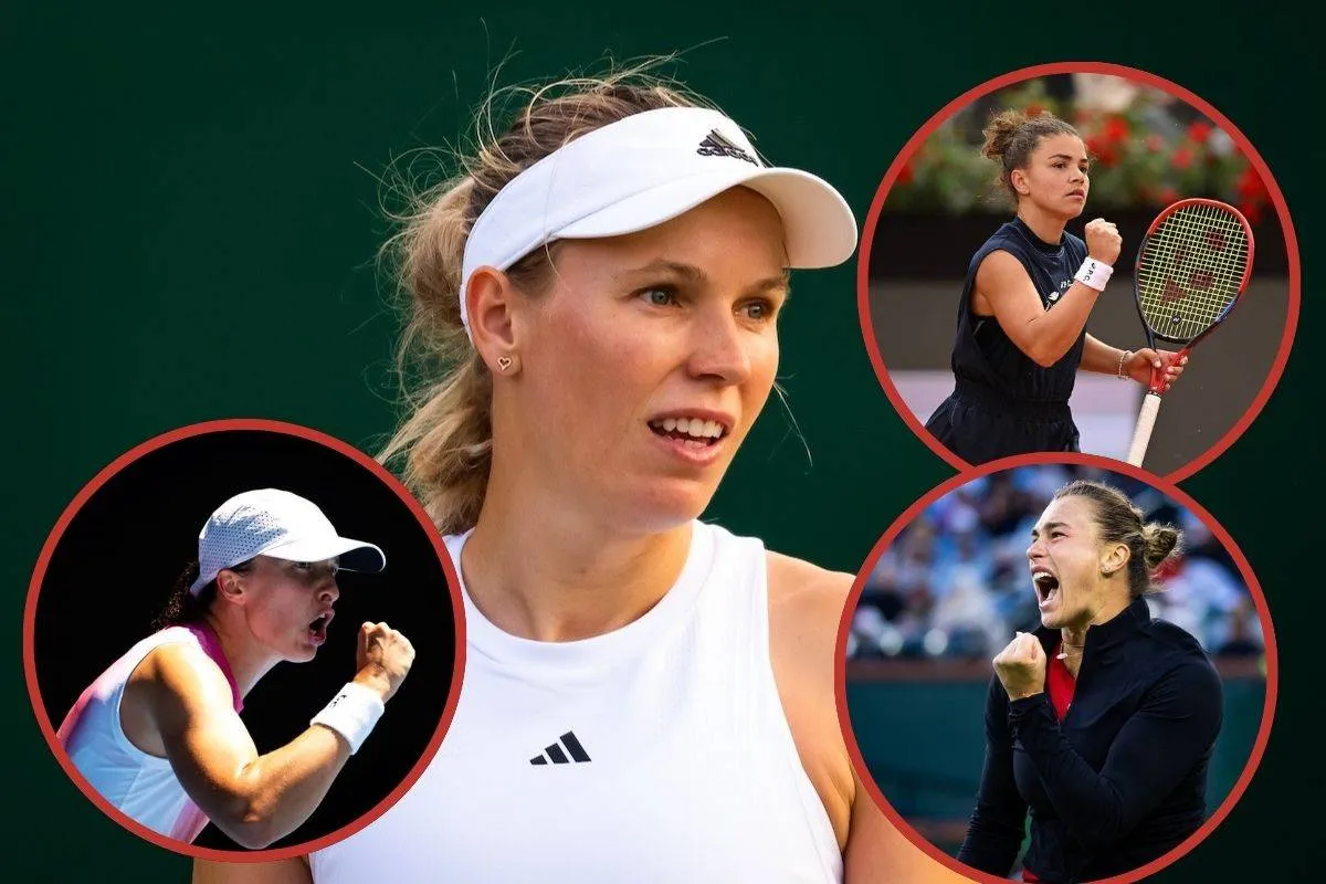 wozniacki sabalenka swiatek paolini