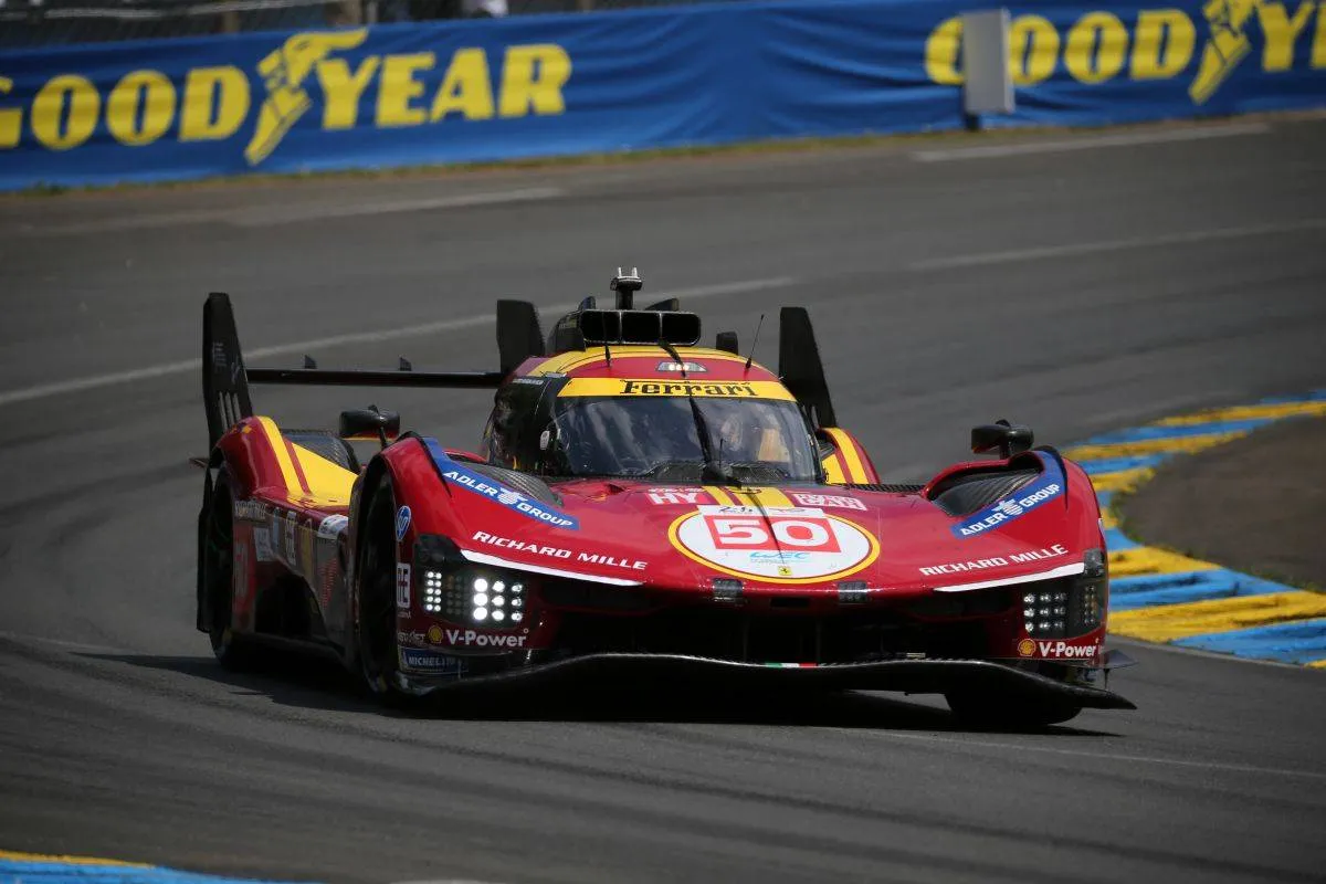 ferrari hypercar le mans nicklas nielsen