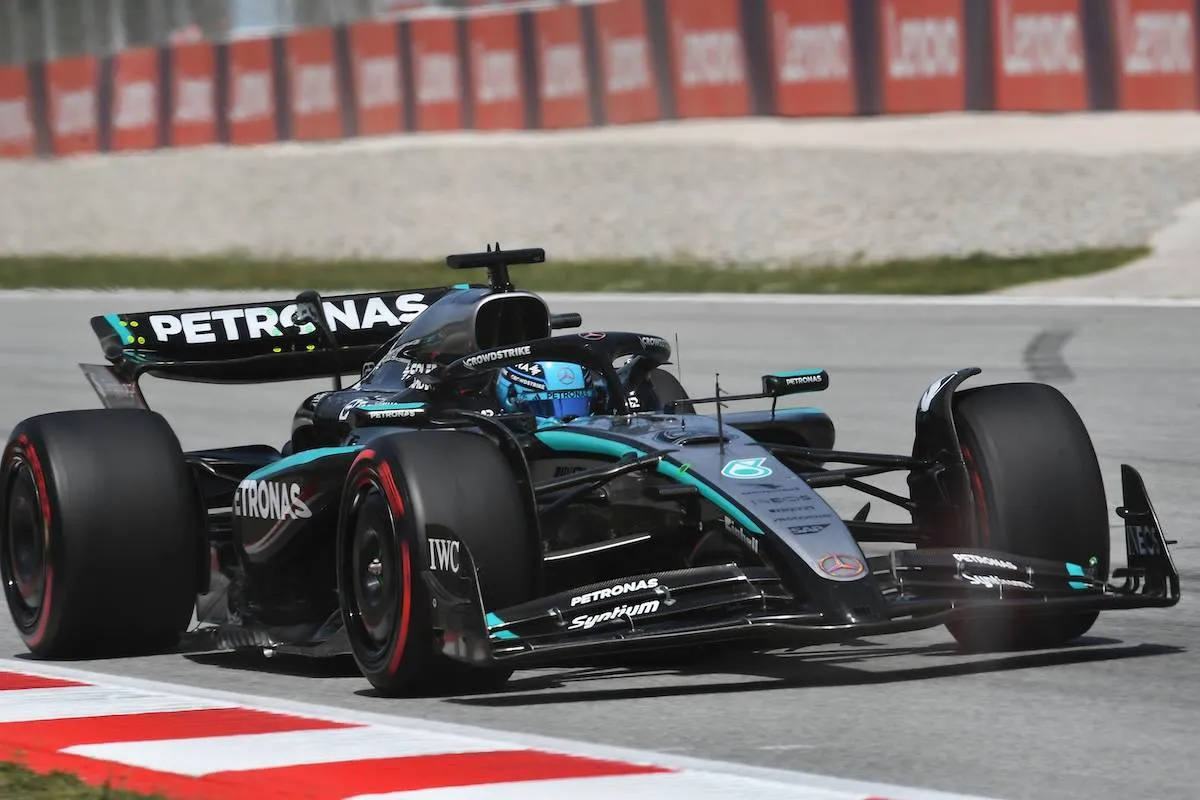 george russell mercedes