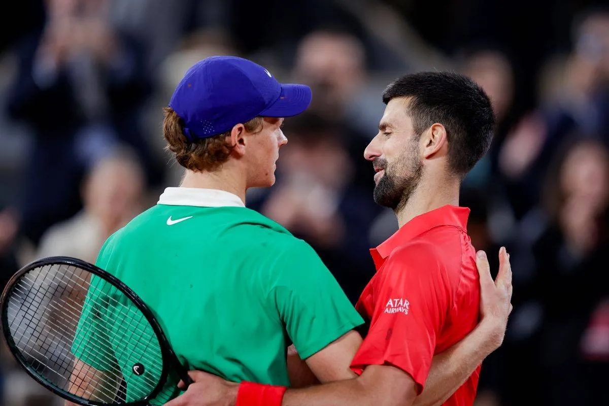 Jannik Sinner Novak Djokovic