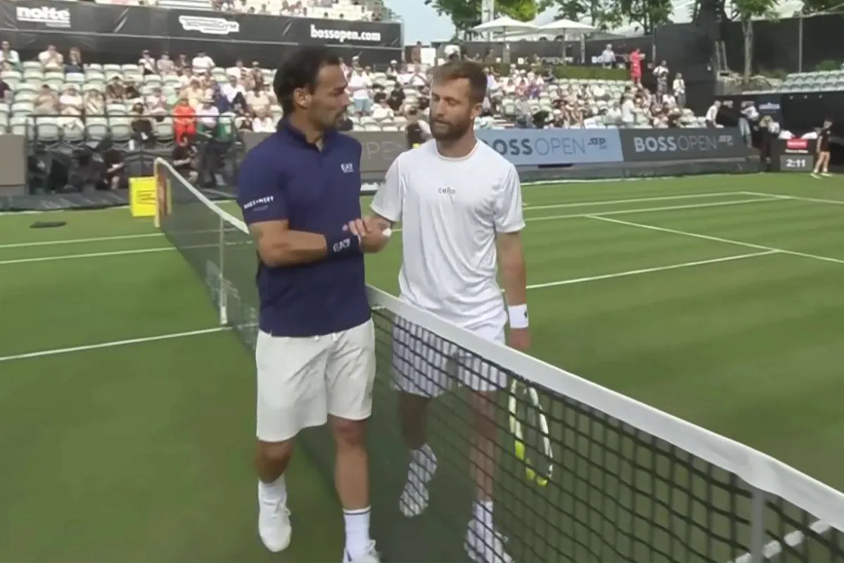 Fabio Fognini Corentin Moutet