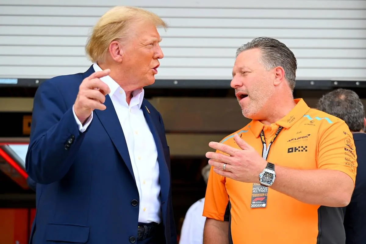 zak brown donald trump