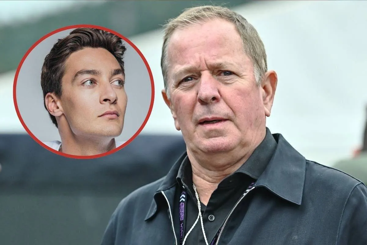 Martin Brundle George Russell