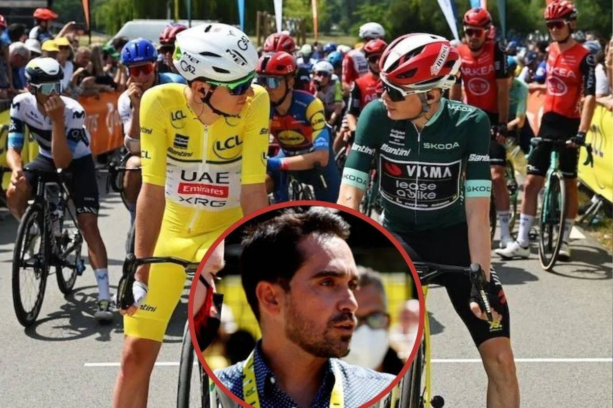 Tadej Pogacar Jonas Vingegaard Alberto Contador