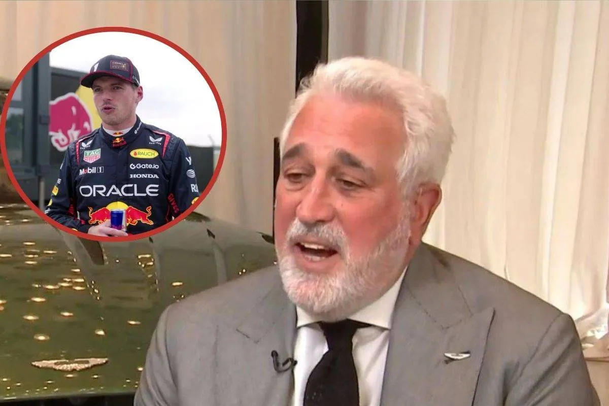 Lawrence Stroll Max Verstappen