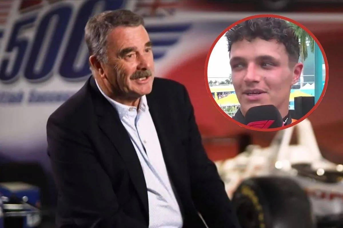 Nigel Mansell Lando Norris