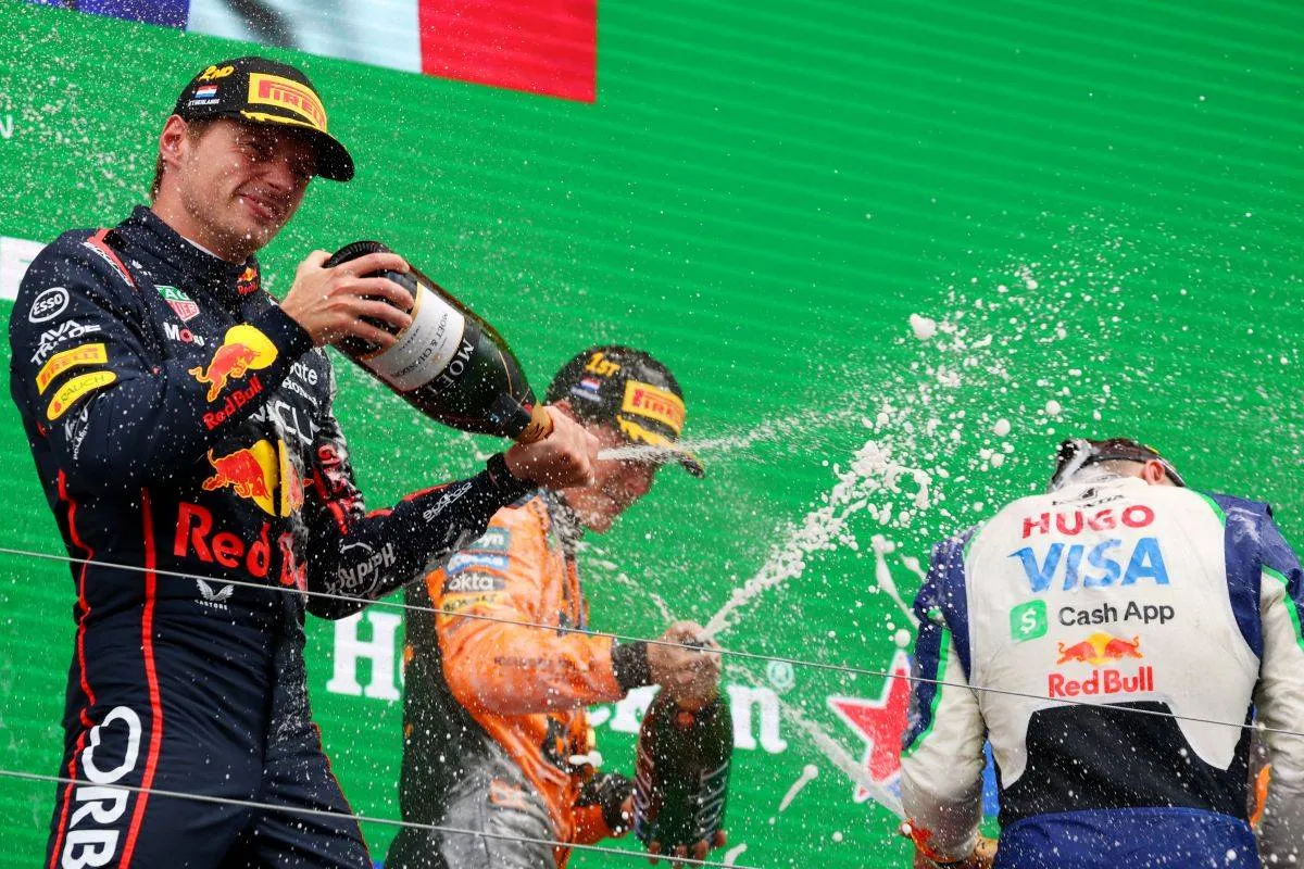 Max Verstappen Oscar Piastri Isack Hadjar