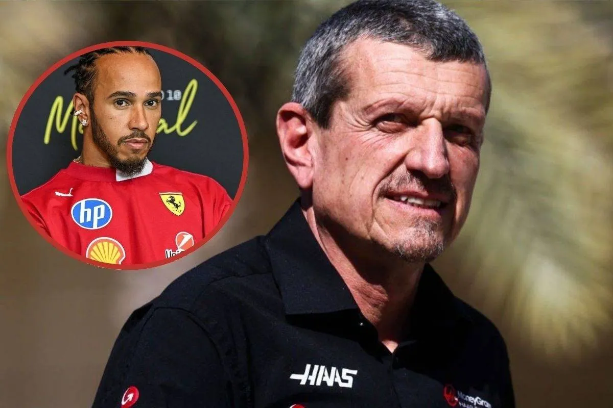 Lewis Hamilton + Gunther Steiner