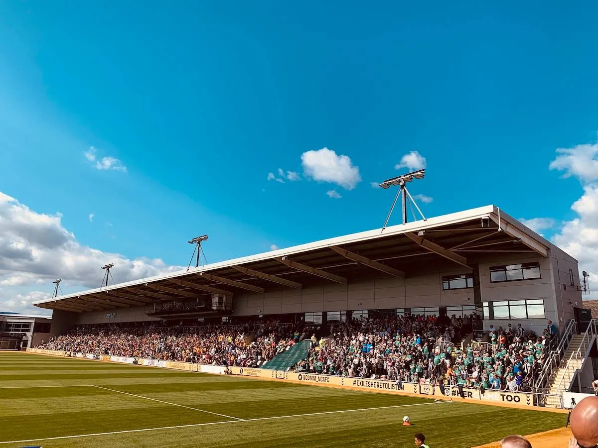 Newport County + Notts County stadion