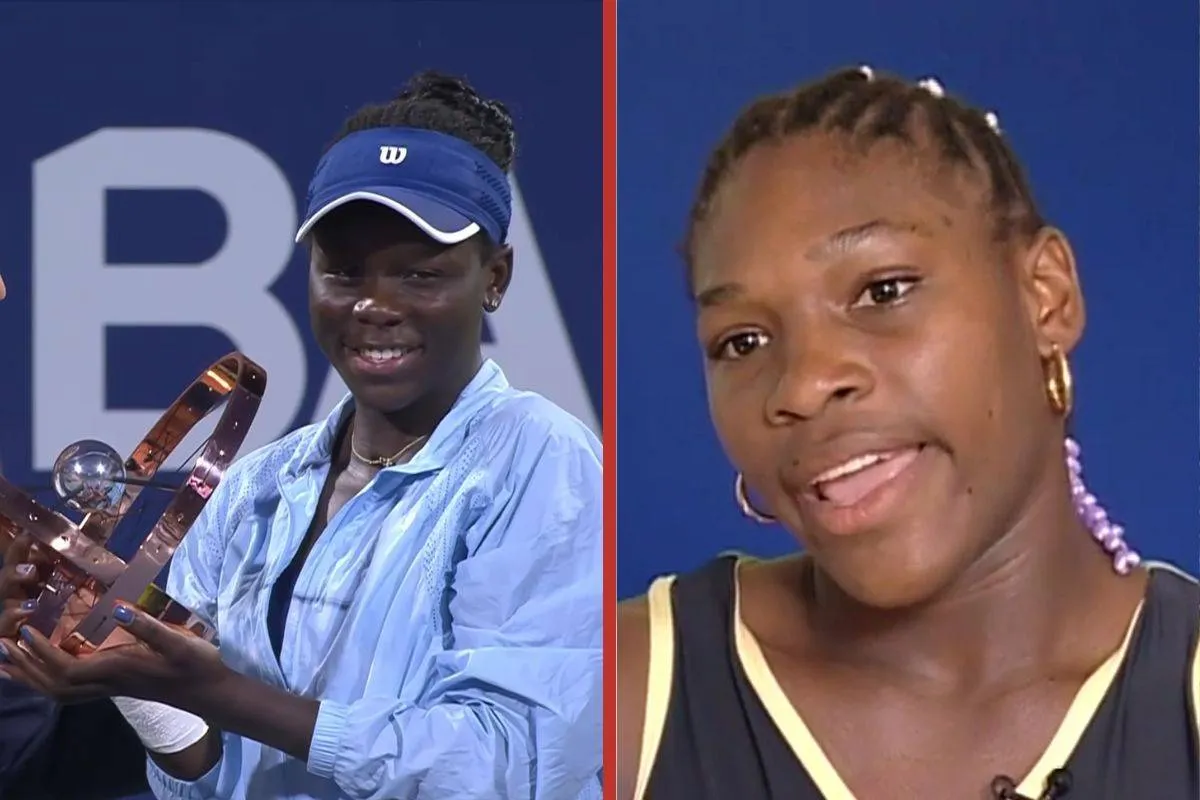 Victoria Mboko Serena Williams