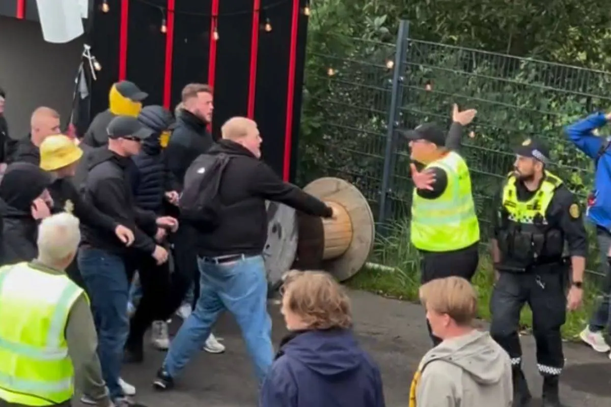 Brøndbyfans i slagsmål på Island