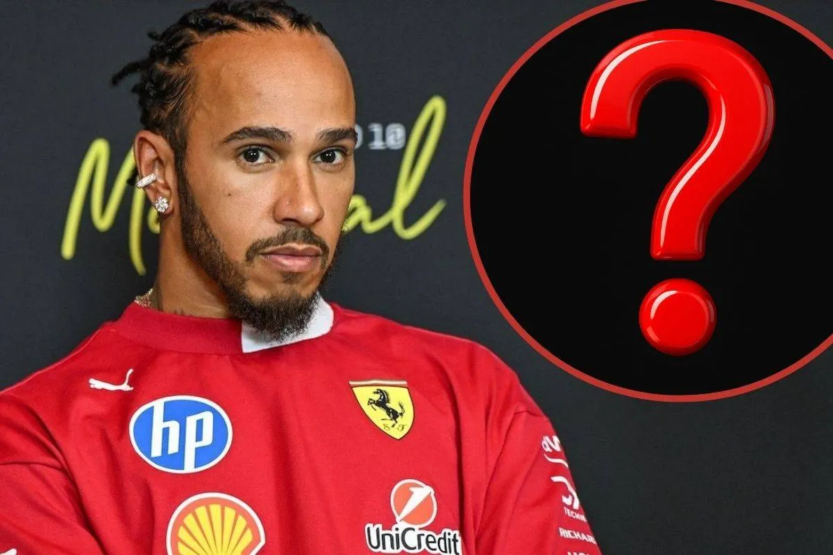 Lewis Hamilton spørgsmålstegn