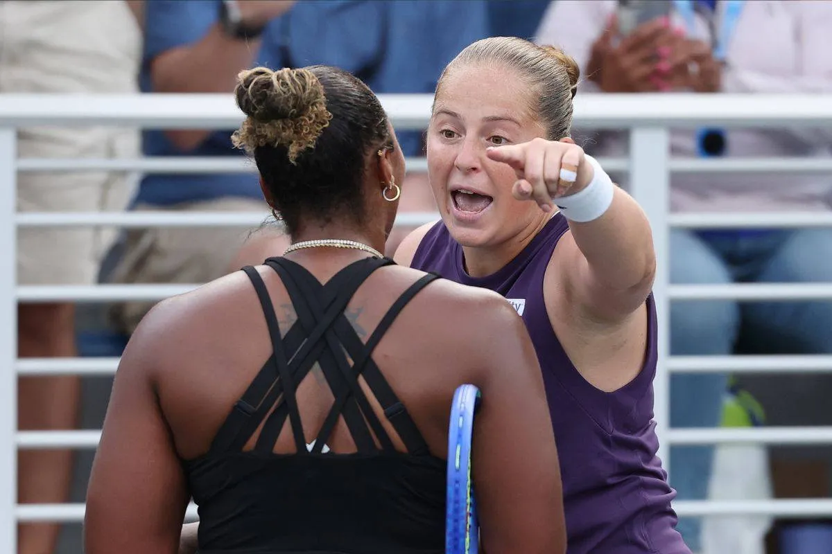 Jelena Ostapenko Taylor Townsend