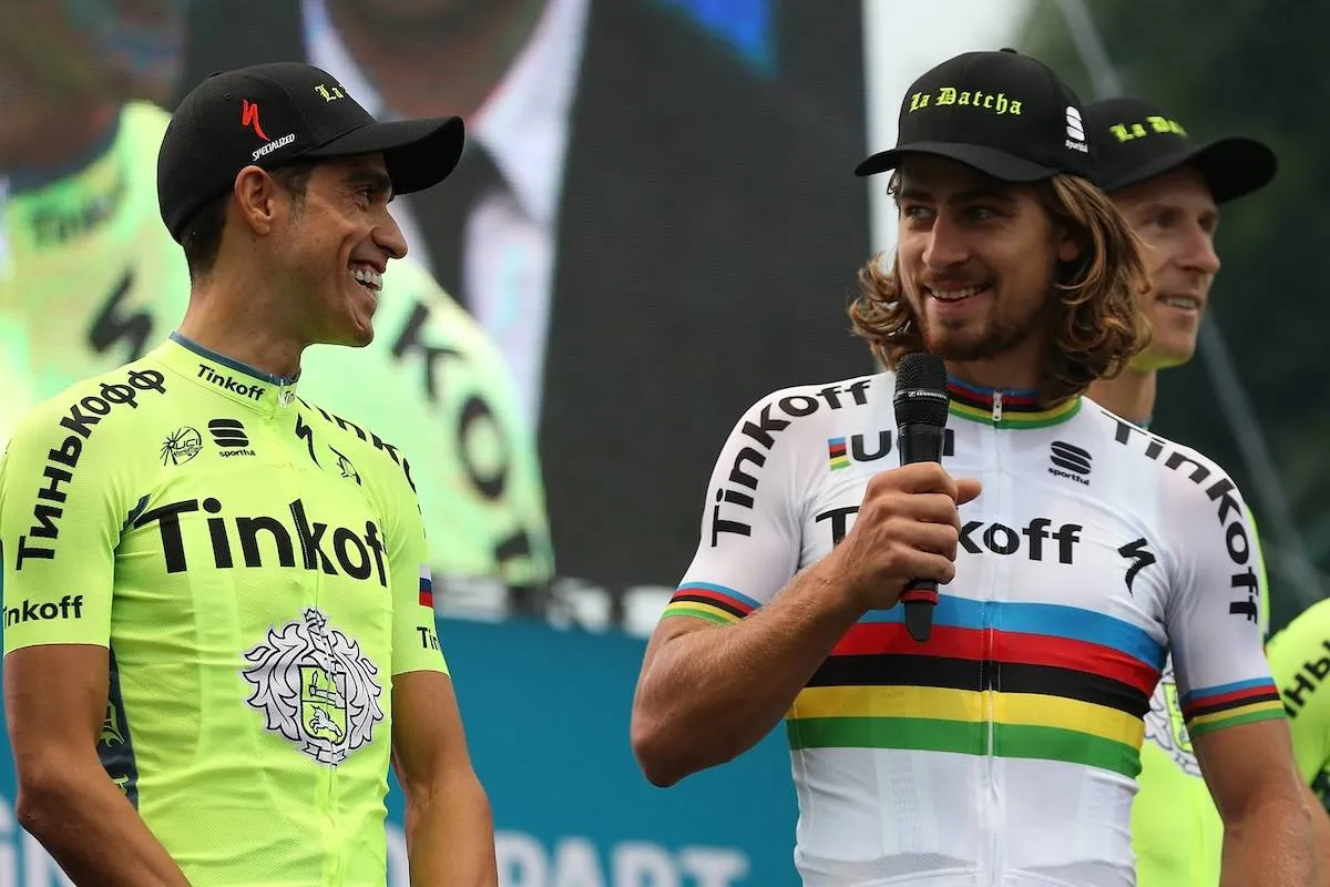 Alberto Contador + Peter Sagan - Tinkoff