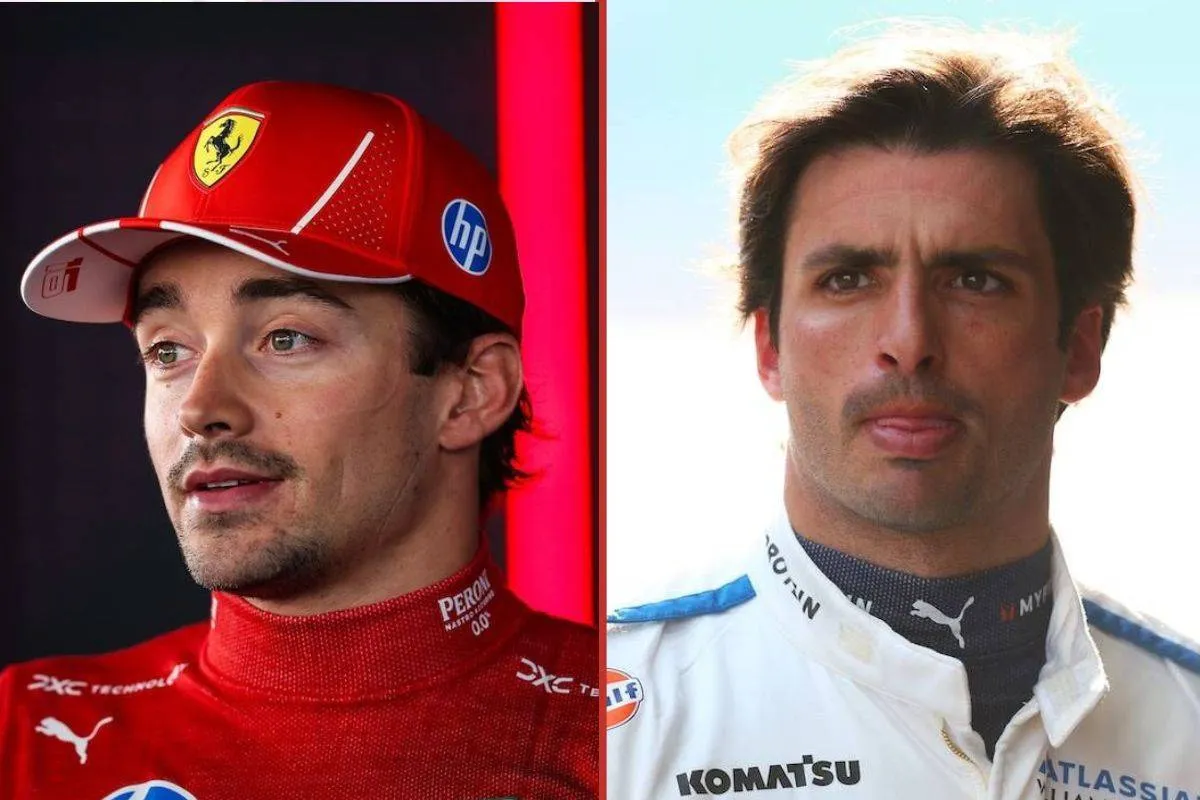 Charles leclerc + Carlos Sainz