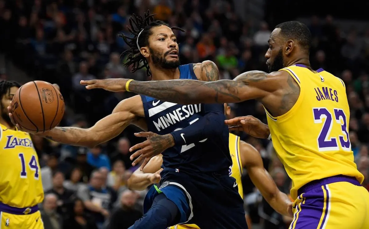 Derrick Rose Lebron James