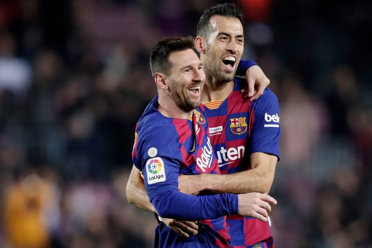 Lionel Messi + Sergio Busquets