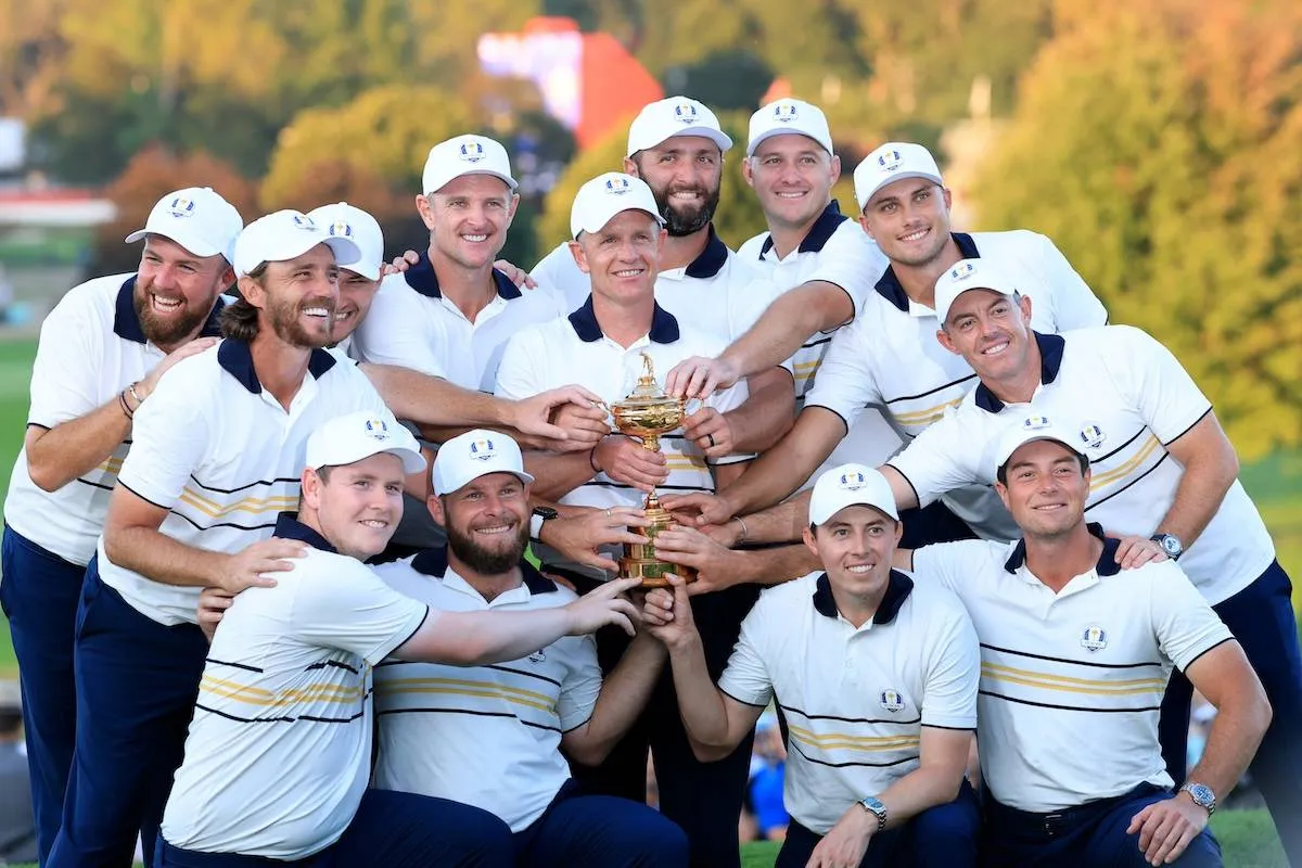 Europæiske Ryder Cup-vindere håner Donald Trump