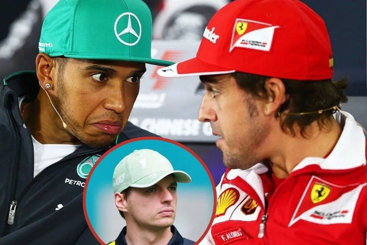 Lewis Hamilton Fernando Alonso Max Verstappen