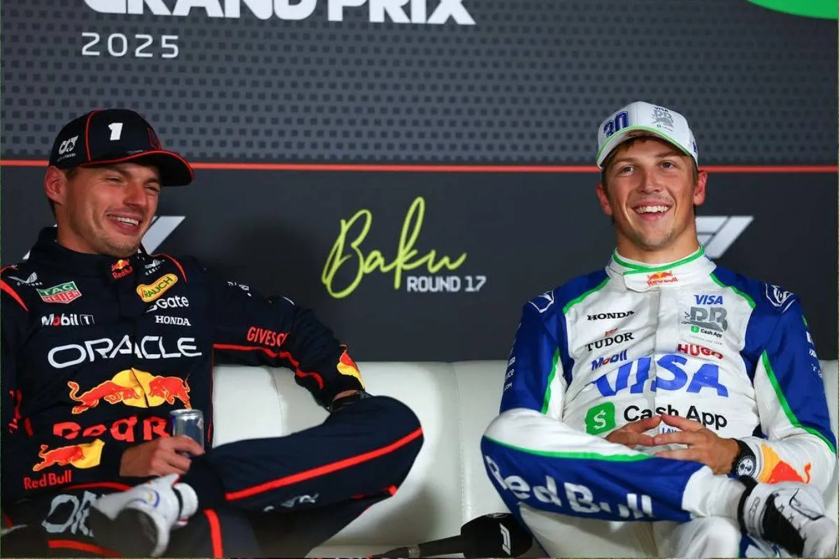 Max Verstappen Liam Lawson