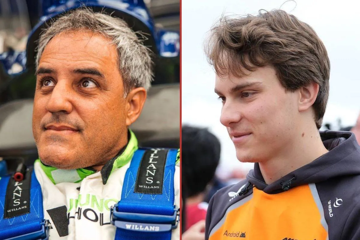 Juan Pablo Montoya Oscar Piastri