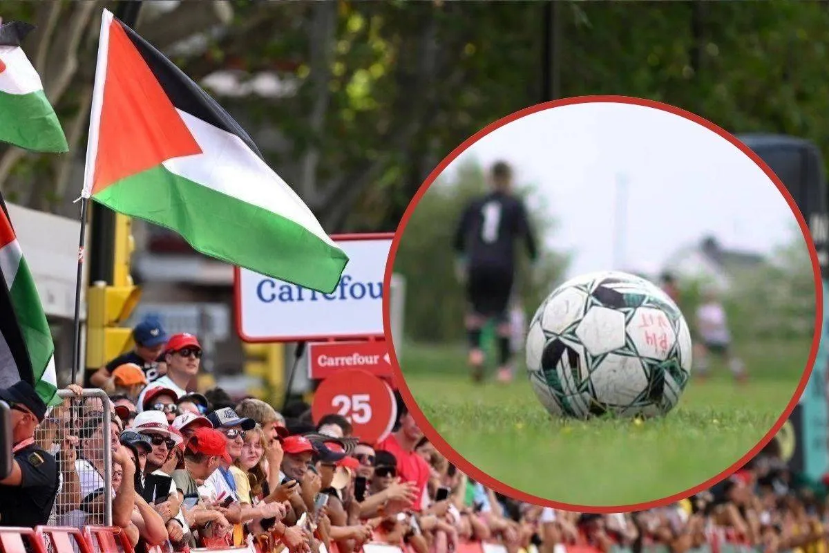 Palæstina protester fodbold