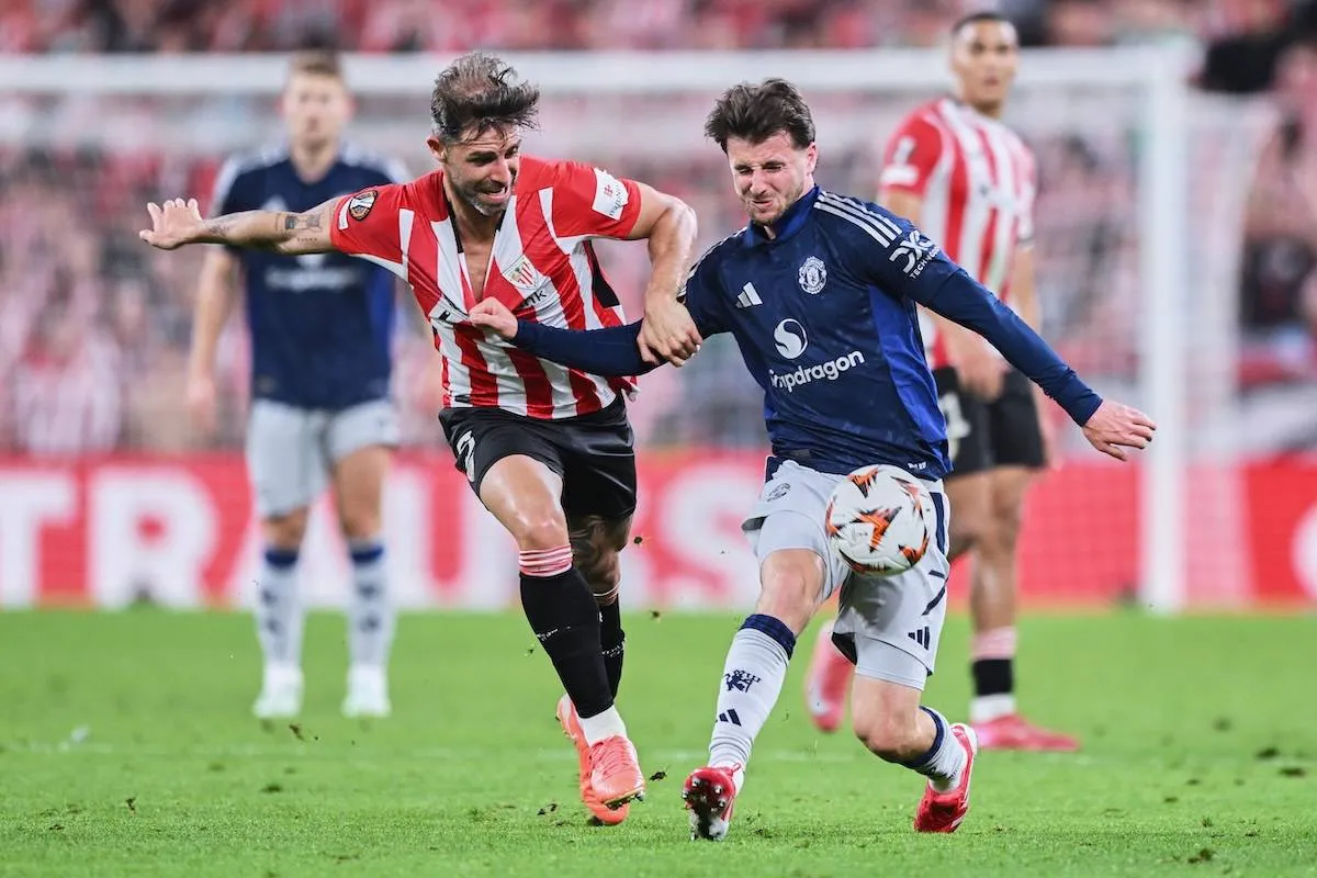 Yeray Alvarez Mason Mount Athletic Bilbao Manchester United