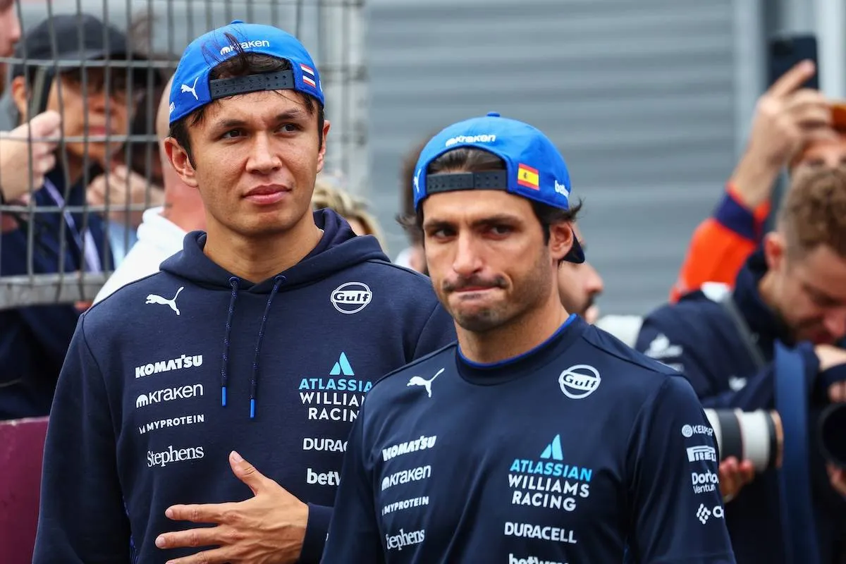 Alex Albon + Carlos Sainz + Williams Racing
