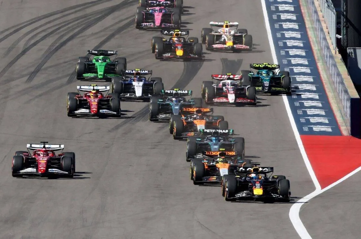 F1 start Austin USAs Grand Prix
