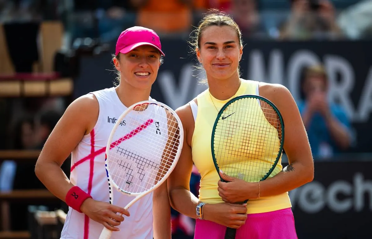 Iga Swiatek + Aryna Sabalenka