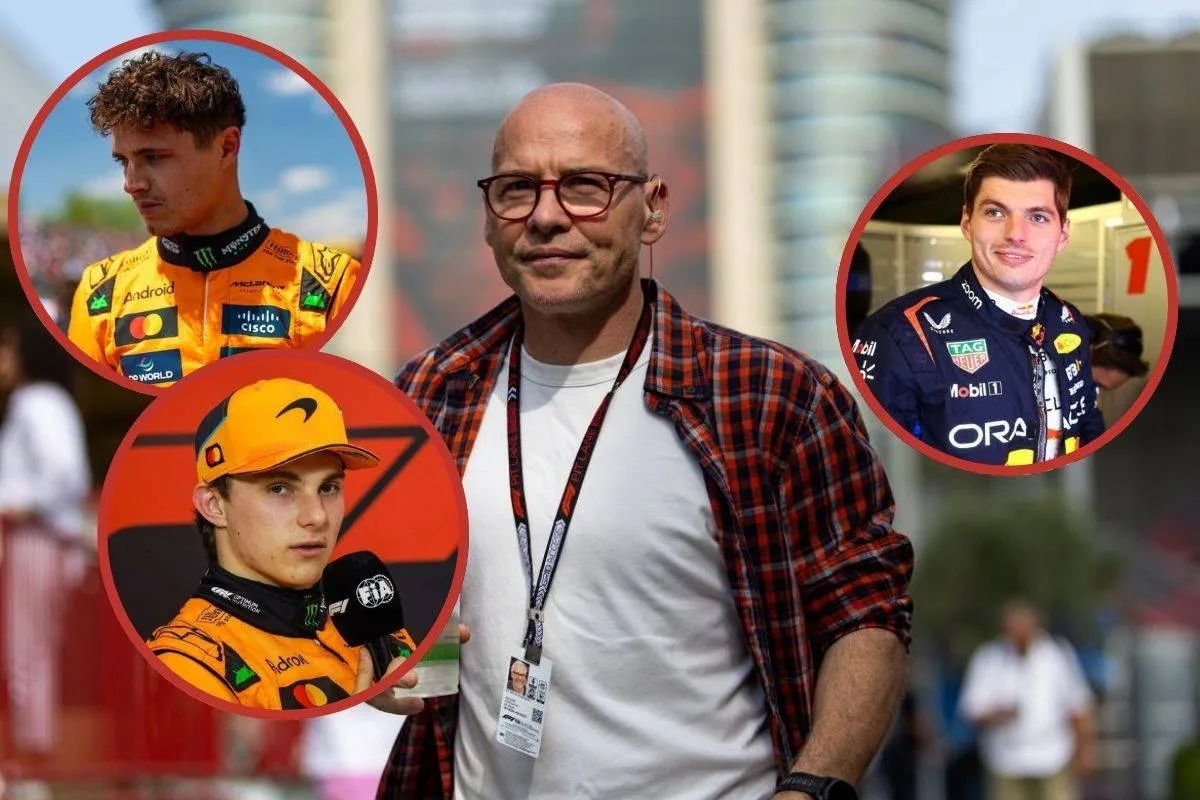 jacques villeneuve lando norris oscar piastri max verstappen