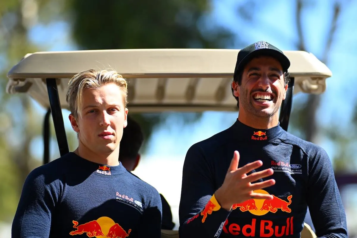 Liam Lawson + Daniel Ricciardo
