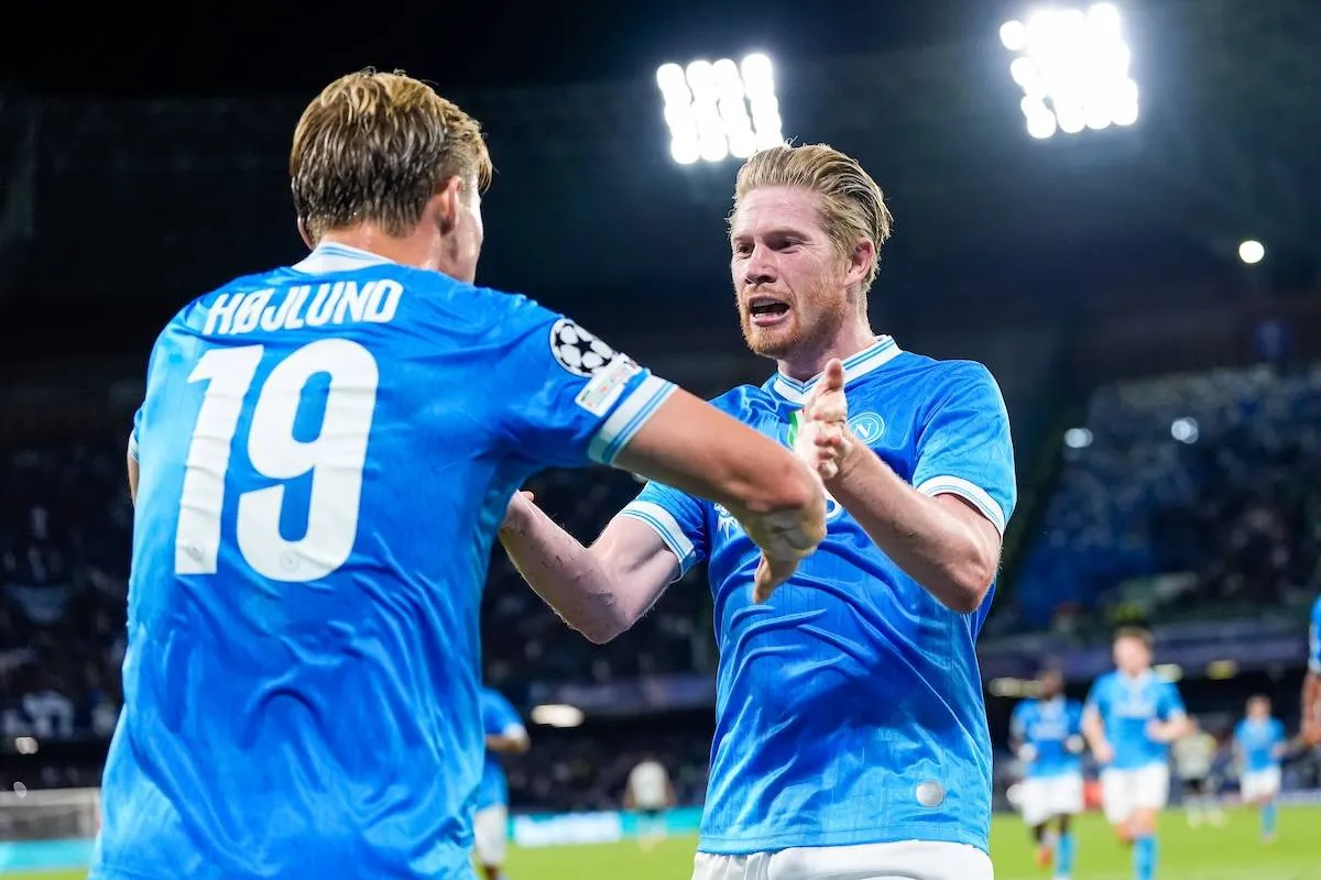 Rasmus Højlund + Kevin de Bruyne Napoli