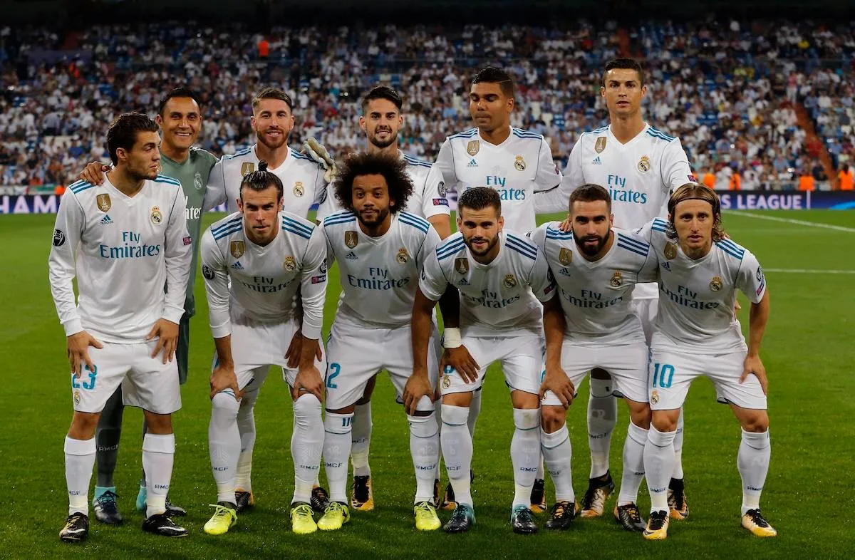 Real Madrid 2017 - Cristiano Ronaldo - Luka Modric - Marcelo - Gareth Bale - Sergio Ramos - Casemiro