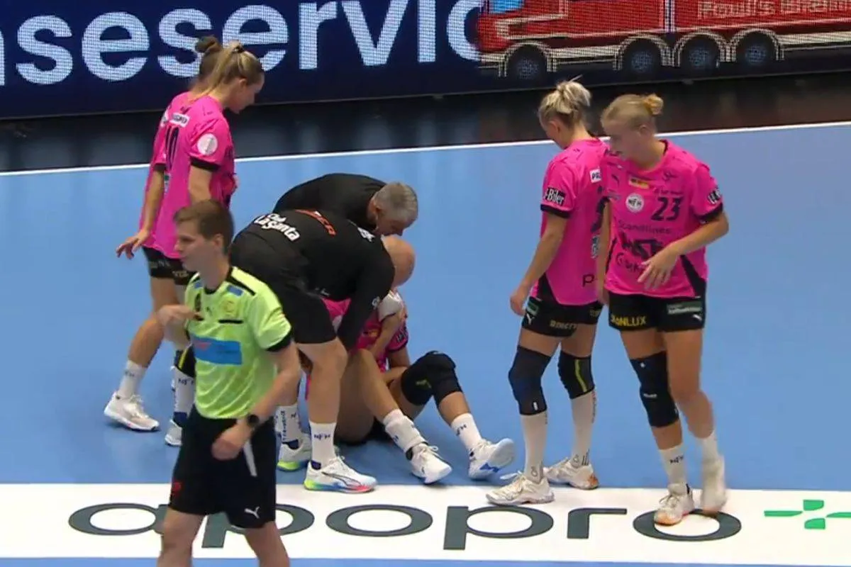 Nykøbing Falsters Cecilie Bjerre er kommet til skade